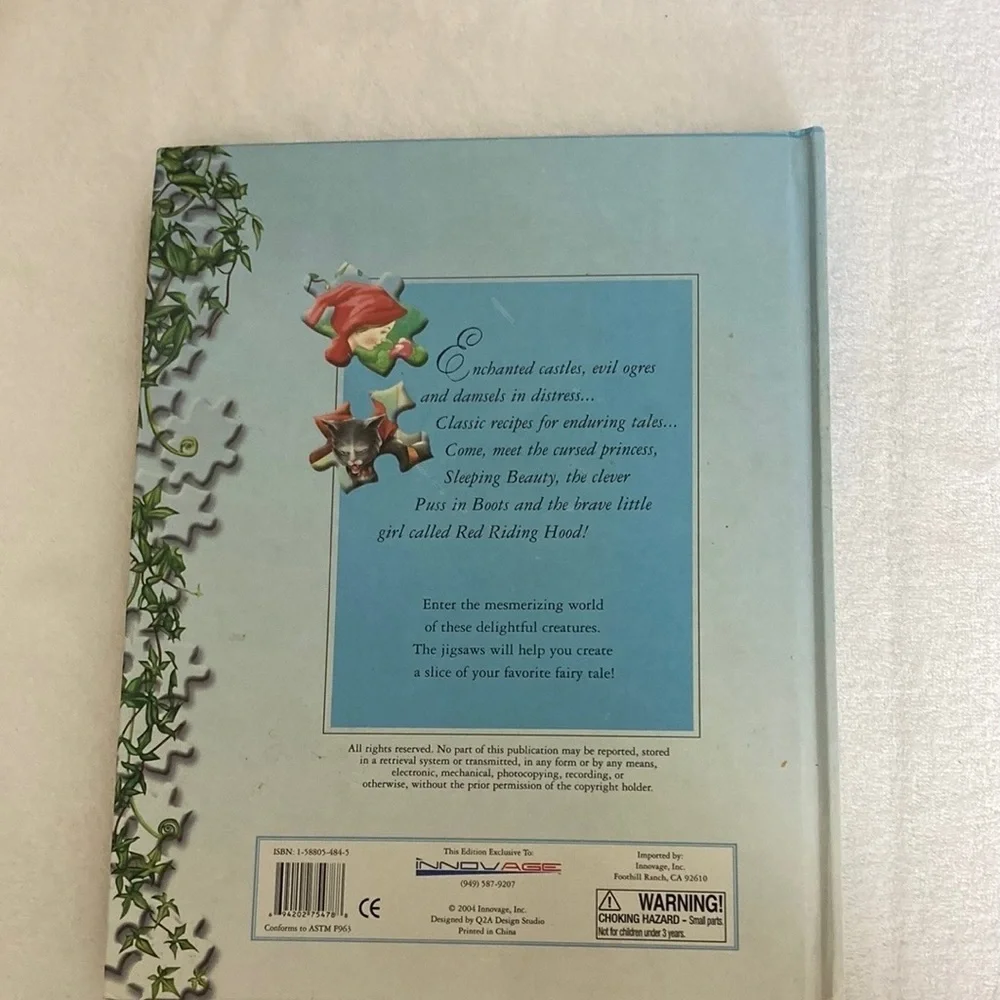 Fairytale Jigsaw Puzzle Book